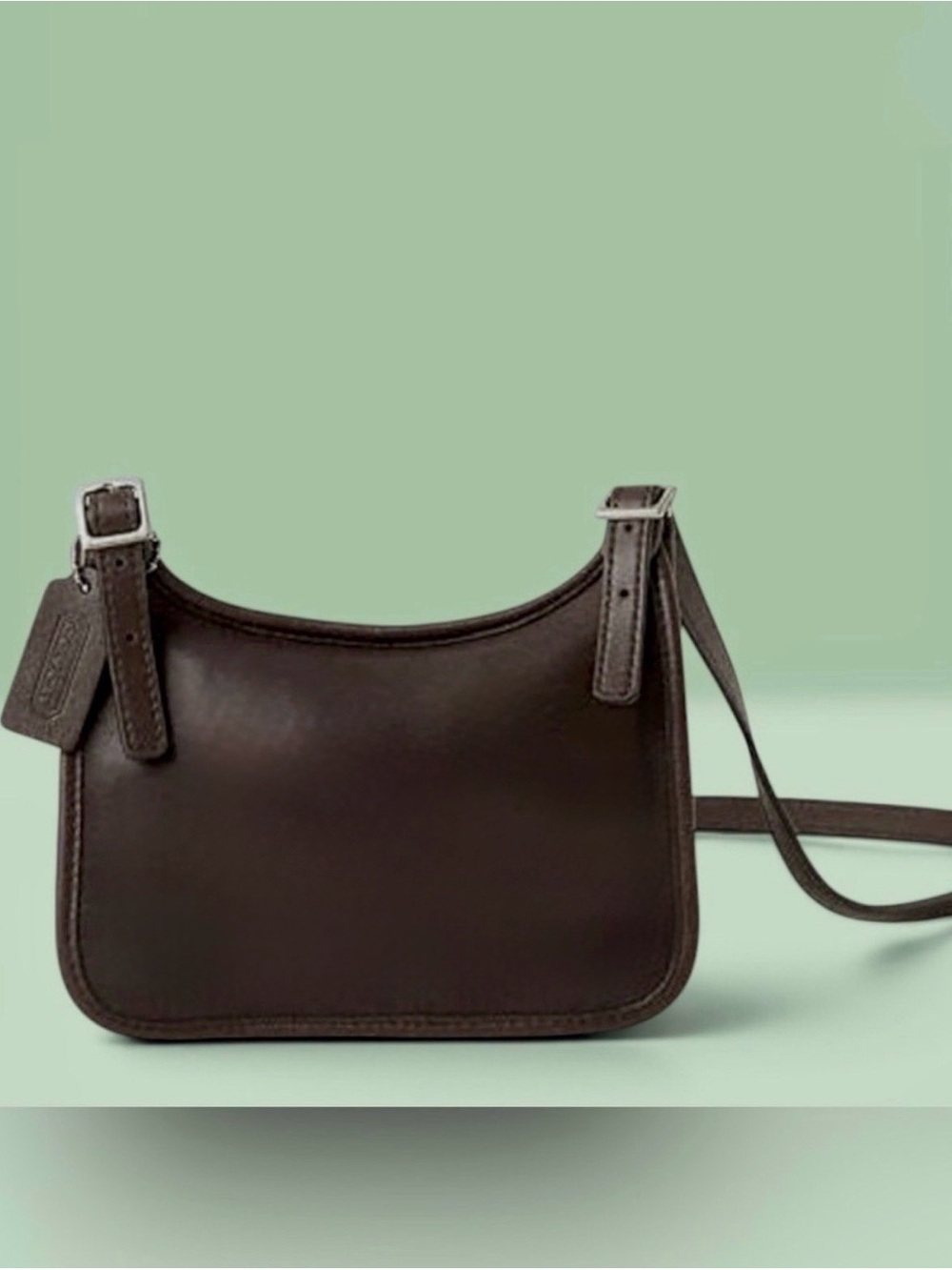 Coach Vintage Hippie Slim Bag EUC Brown